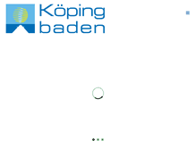 Tablet Screenshot of kopingbaden.se